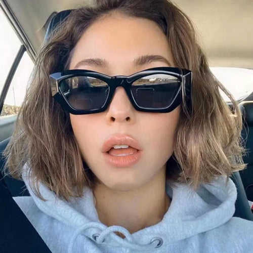 clearance sale sunglasses fashion Women Men small frame ladies sun g lasses Transparent Green Eyewear glasses frame UV400