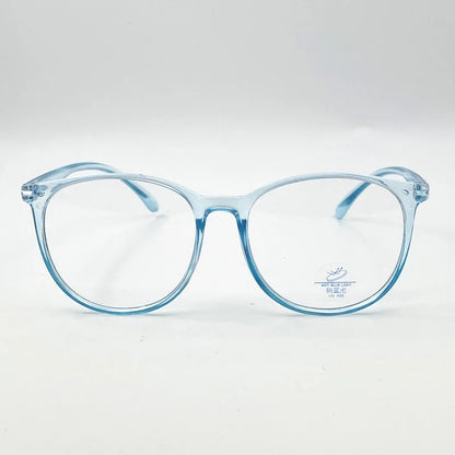 55875 Oversized Anti-Blue Plastic Spectacle Frame Women Computer Eyewear Frame for Men Grade Glasse Eyeglasses