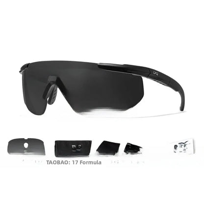 Wiley X Saber Tactical Goggles Outdoor Military Fans Eye Protection Glasses New Model Taiwan Made Hiking Camping Travel Supplies