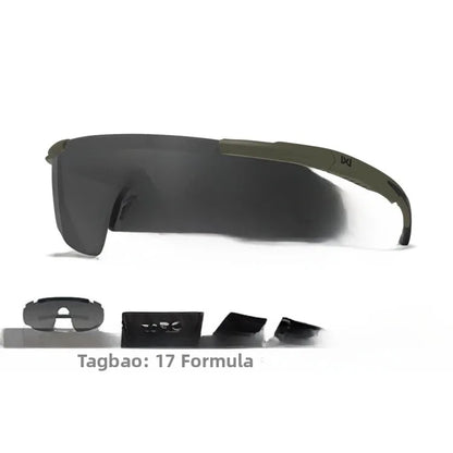 Wiley X Saber Tactical Goggles Outdoor Military Fans Eye Protection Glasses New Model Taiwan Made Hiking Camping Travel Supplies