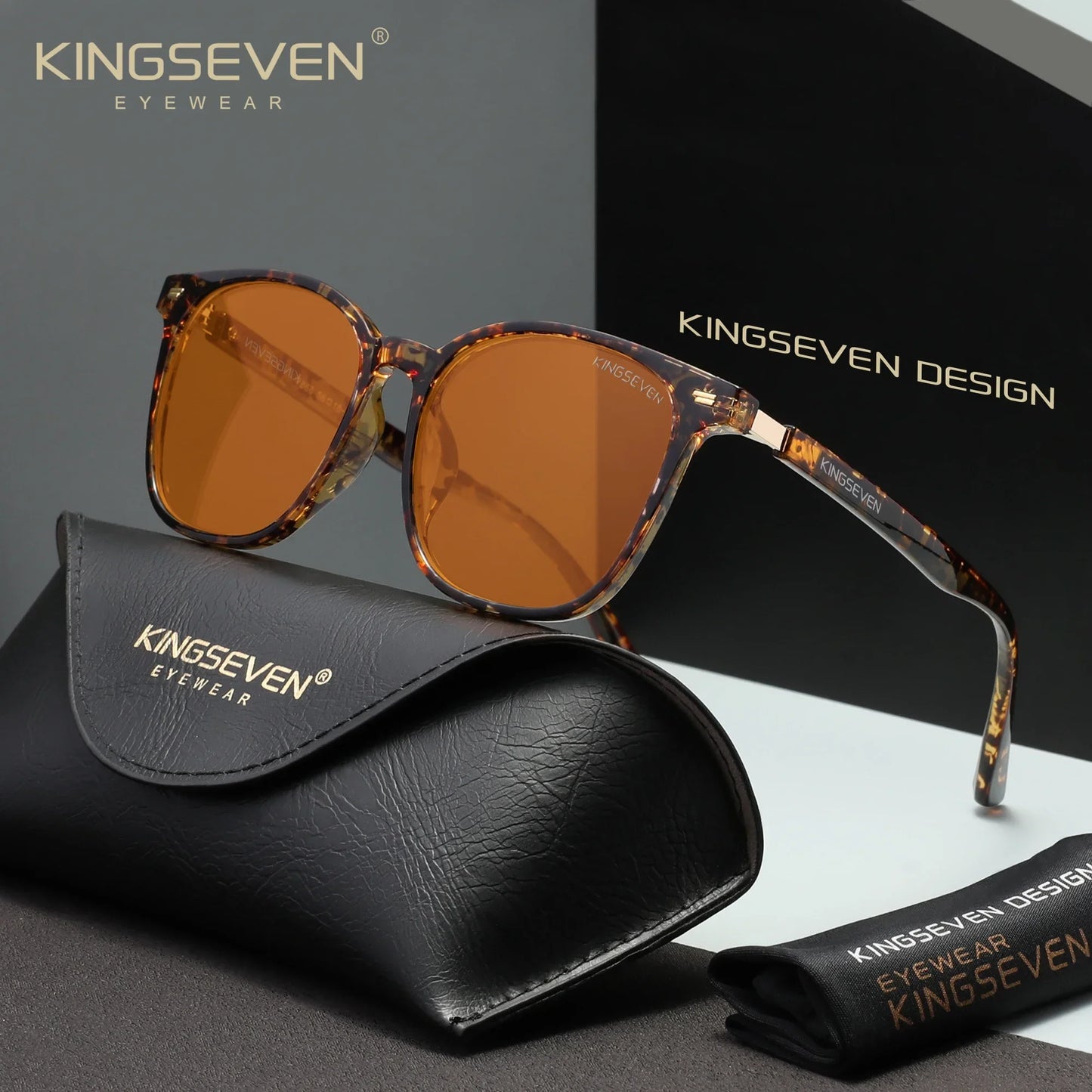 KINGSEVEN  Blue Blocking Glasses Men/Women Phone Computer Anti-Blue Ray Eyewear Daliy Use Eyeglasses