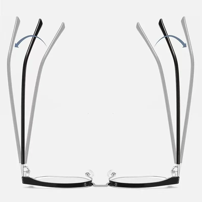 Metal Frame Men Reading Glasses Vintage Business Hyperopia Eyewear Male Reading EyeGlasses +1.0 1.5 2.0 2.5 3.0