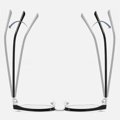 Metal Frame Men Reading Glasses Vintage Business Hyperopia Eyewear Male Reading EyeGlasses +1.0 1.5 2.0 2.5 3.0