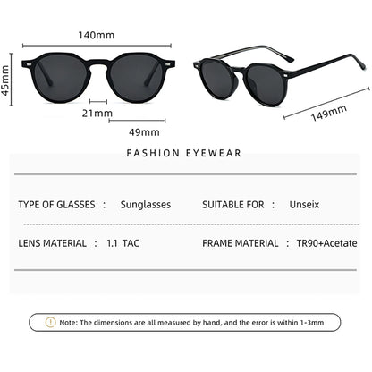 Peekaboo TR90 fashion sun glasses uv400 female green brown polarized sunglasses for men women acetate unisex summer style