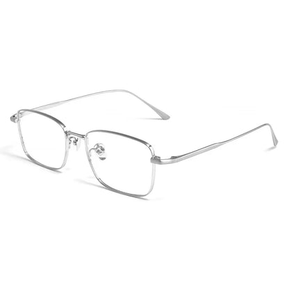 Premium Pure Titanium Ultralight Men's Business Glasses Frame Full Rim For Myopia Reading Prescription Eyewear Office Work