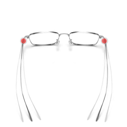 Premium Pure Titanium Ultralight Men's Business Glasses Frame Full Rim For Myopia Reading Prescription Eyewear Office Work