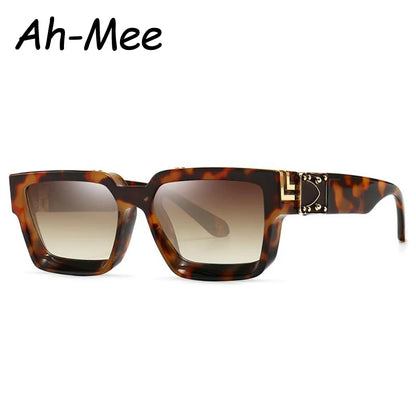 Protective Glasses Small Rectangle Sunglasses Women Luxury Brand Men Shades Punk Square Black Sun Glasses Eyewear For Male