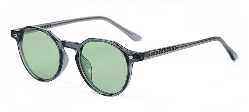Peekaboo TR90 fashion sun glasses uv400 female green brown polarized sunglasses for men women acetate unisex summer style